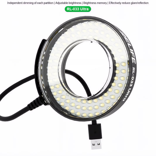 Relife RL-033 Ultra Lamp voor Microscoop, Zwart