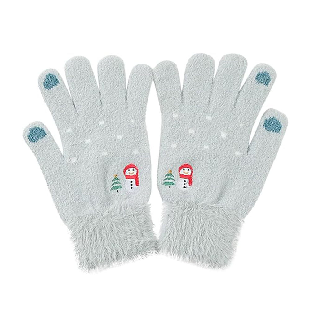 Dames Winter Touchscreen Handschoenen Techsuit ST0011, Maat 17cm, Blauw