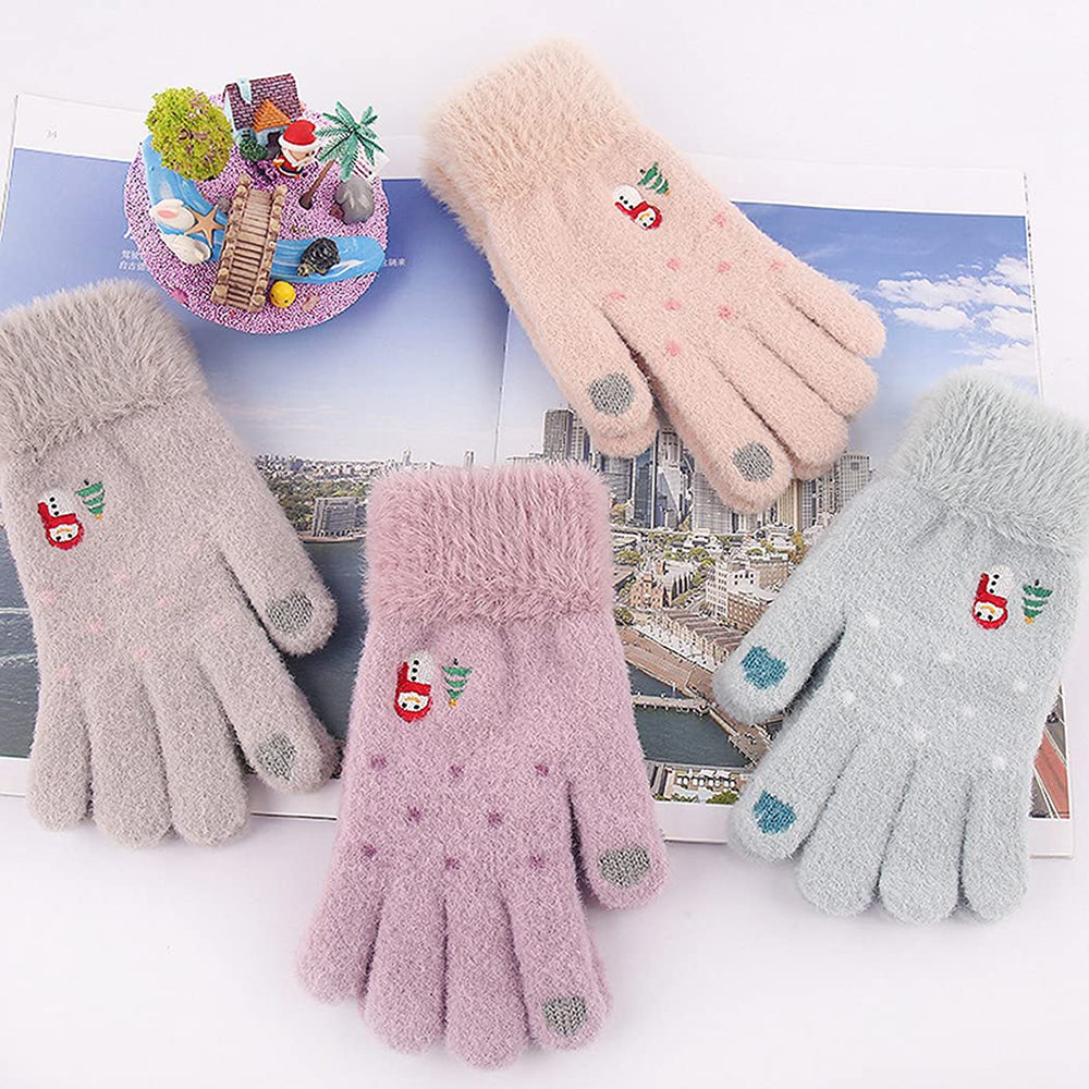Dames Winter Touchscreen Handschoenen Techsuit ST0011, Maat 17cm, Blauw