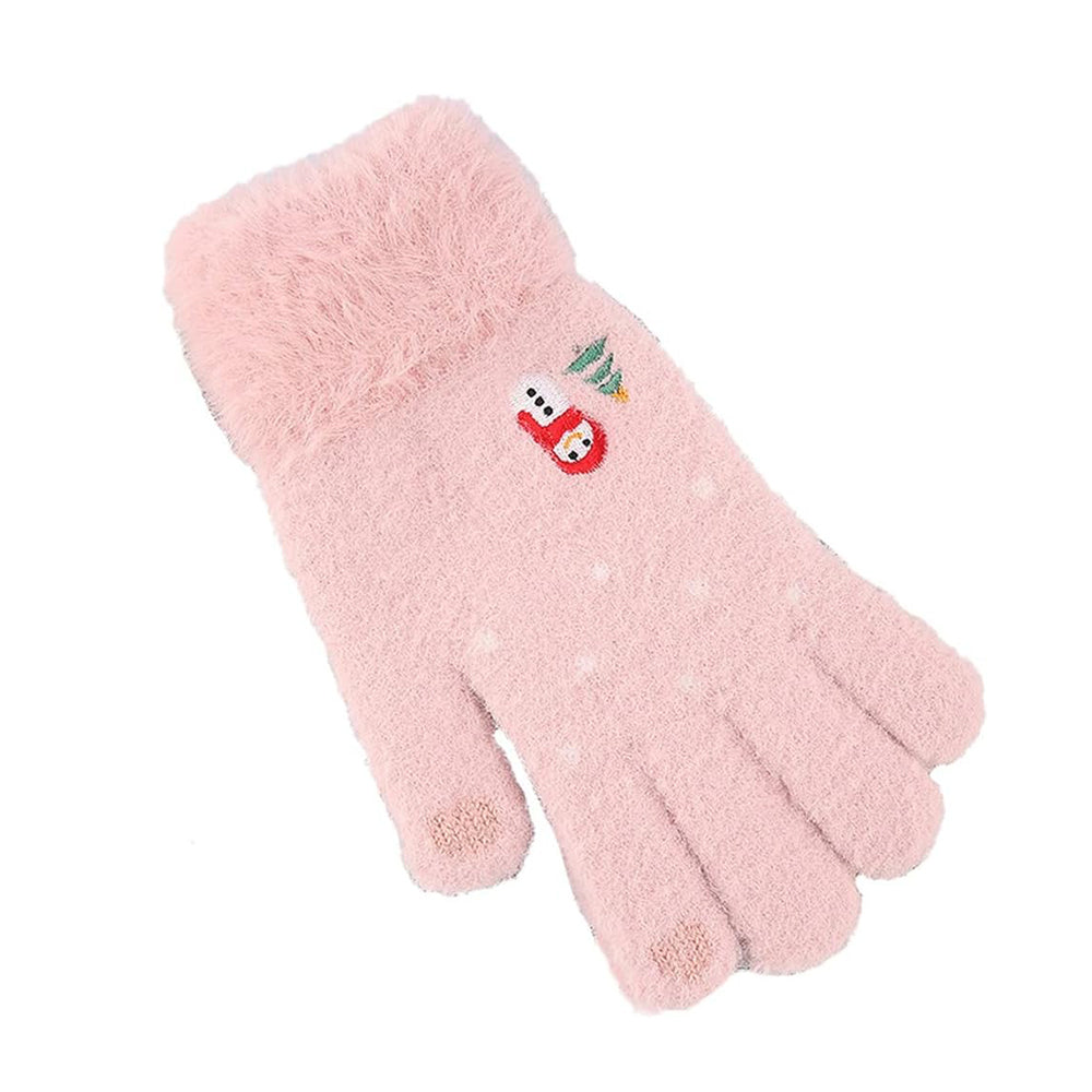 Dames Winter Touchscreen Handschoenen Techsuit ST0011, Maat 17cm, Roze