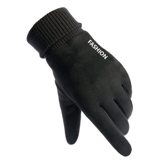 Unisex Touchscreen Winterhandschoenen Techsuit ST0010, Universele Maat, Zwart