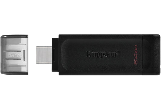 Kingston DT70, 64Gb DT70/64GB USB-C extern geheugen