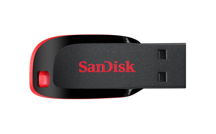 Externe USB-A Geheugen SanDisk Cruzer Blade, 128Gb SDCZ50-128G-B35