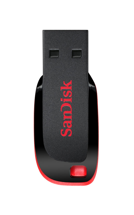 Externe USB-A Geheugen SanDisk Cruzer Blade, 128Gb SDCZ50-128G-B35