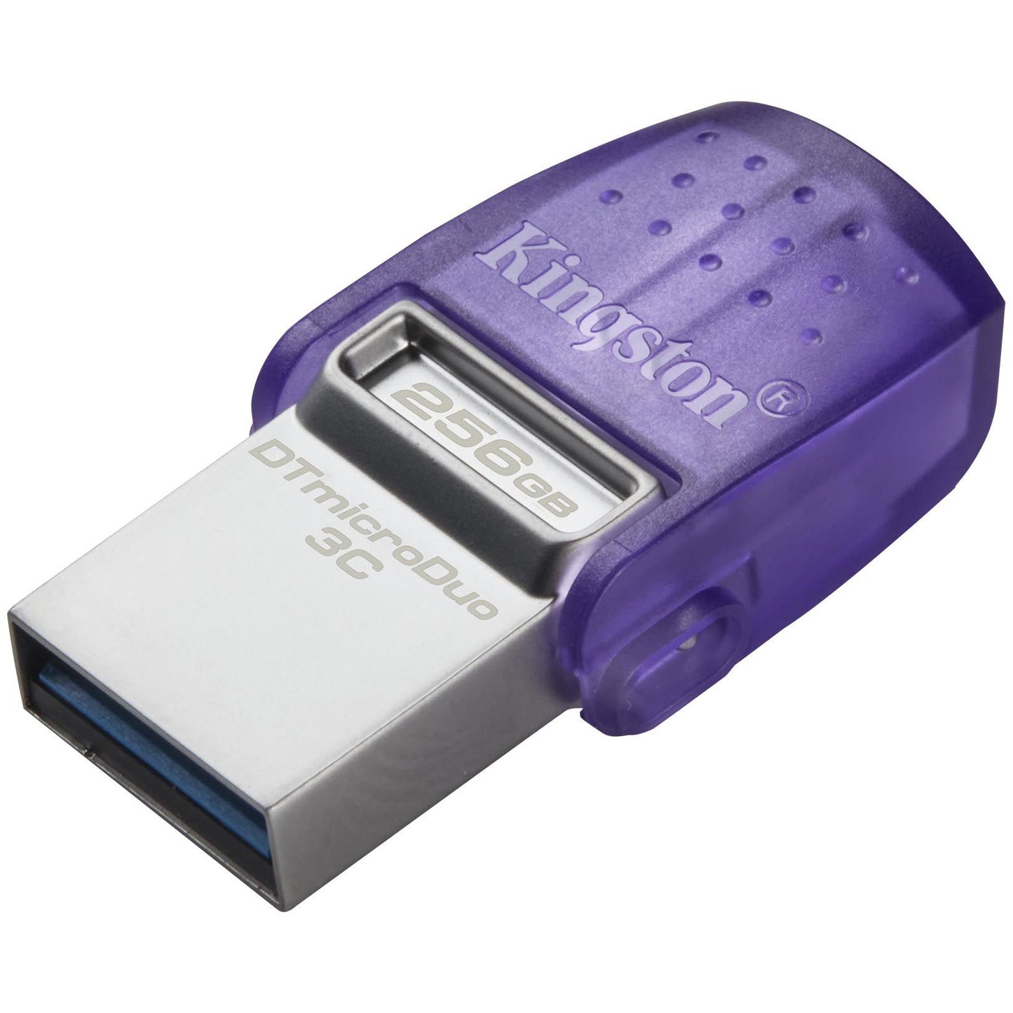 Externe USB-A - USB-C Kingston microDuo 3C Geheugen, 256Gb DTDUO3CG3/256GB
