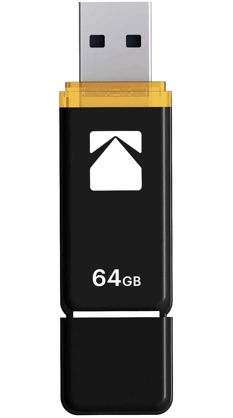 Externe geheugen USB-A 3.2 Kodak K103, 64Gb EKMMD64GK103