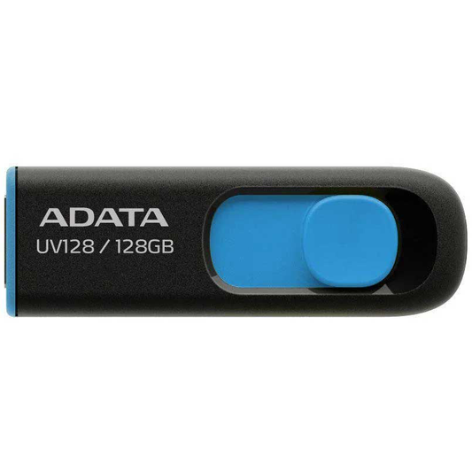 Extern geheugen USB-A 3.2 Adata UV128, 128Gb AUV128-128G-RBE
