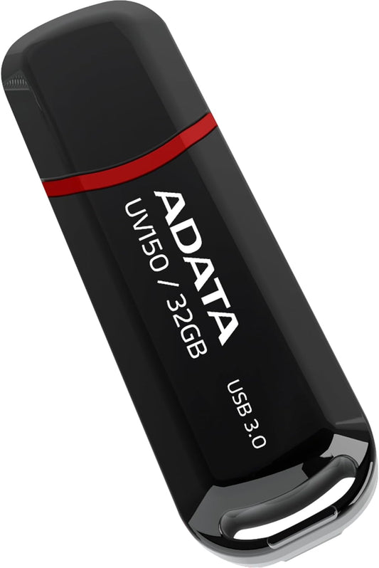 Externe USB-A 3.2 Geheugen Adata UV150, 32Gb AUV150-32G-RBK