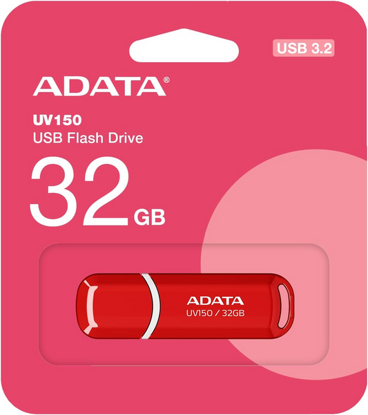Externe USB-A 3.2 Geheugen Adata UV150, 32Gb AUV150-32G-RRD