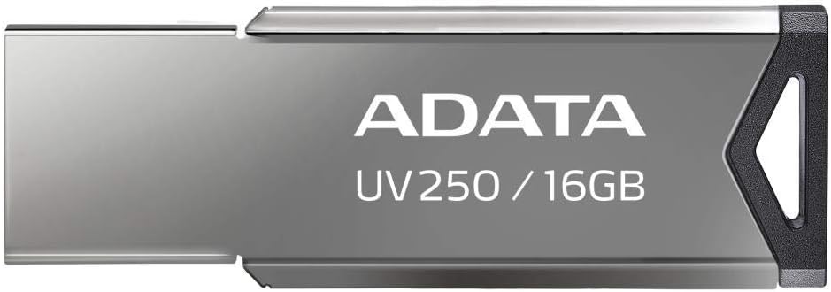 Extern USB-A-geheugen Adata UV250, 16Gb AUV250-16G-RBK AUV250-16G-RBK