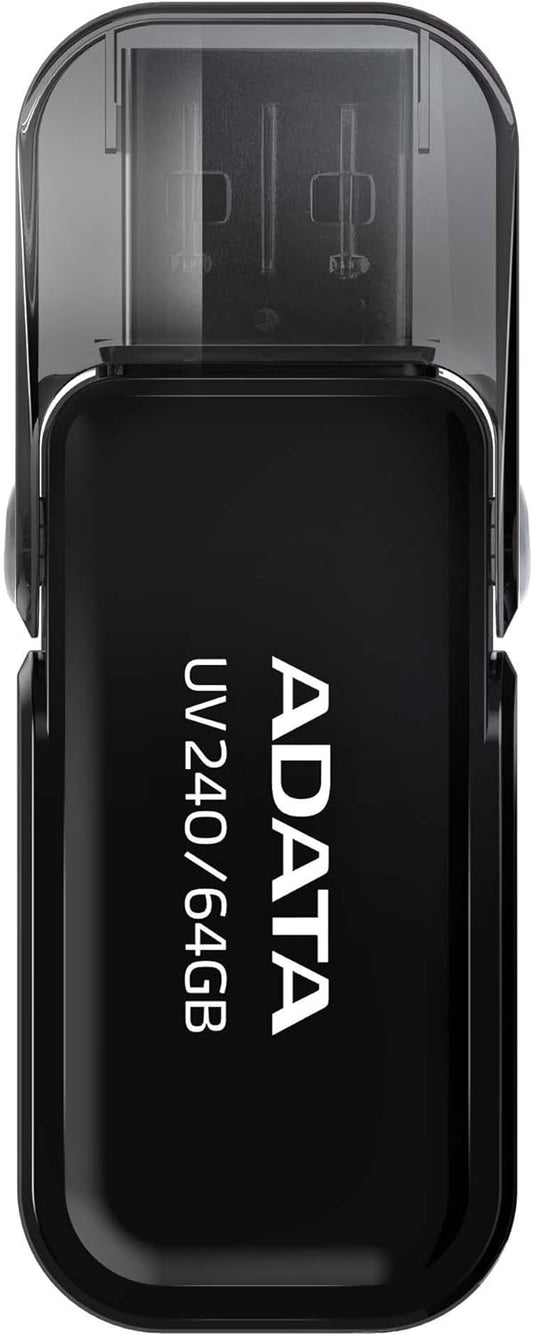 USB-A Extern Geheugen Adata UV240, 32Gb AUV240-32G-RBK AUV240-32G-RBK
