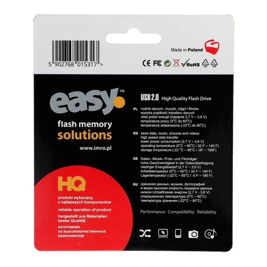 Externe USB-A Geheugen Imro Easy, 128Gb