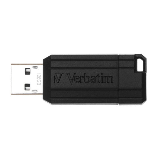 Externe USB-A Verbatim PenDrive Pinstripe, 128Gb