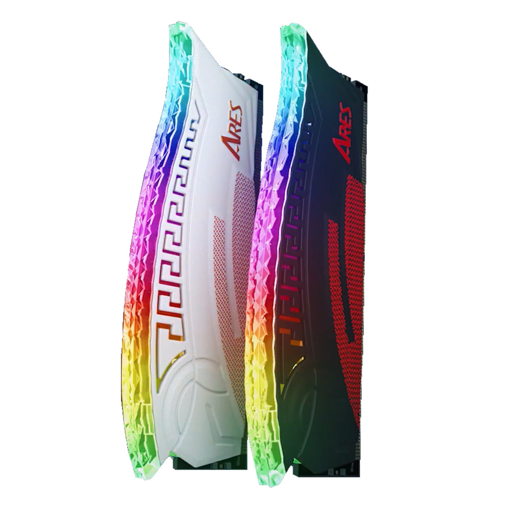 RAM-geheugen Dato Ares Armor, DDR4, RGB, 2 x 8GB, 3600Mhz, CL18, Wit AMRGB8GX216G36W