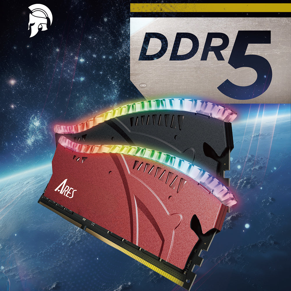 RAM-geheugen Dato Ares Armor Lite, DDR5, RGB, 16GB, 7000Mhz, Zwart ARB16G5K70