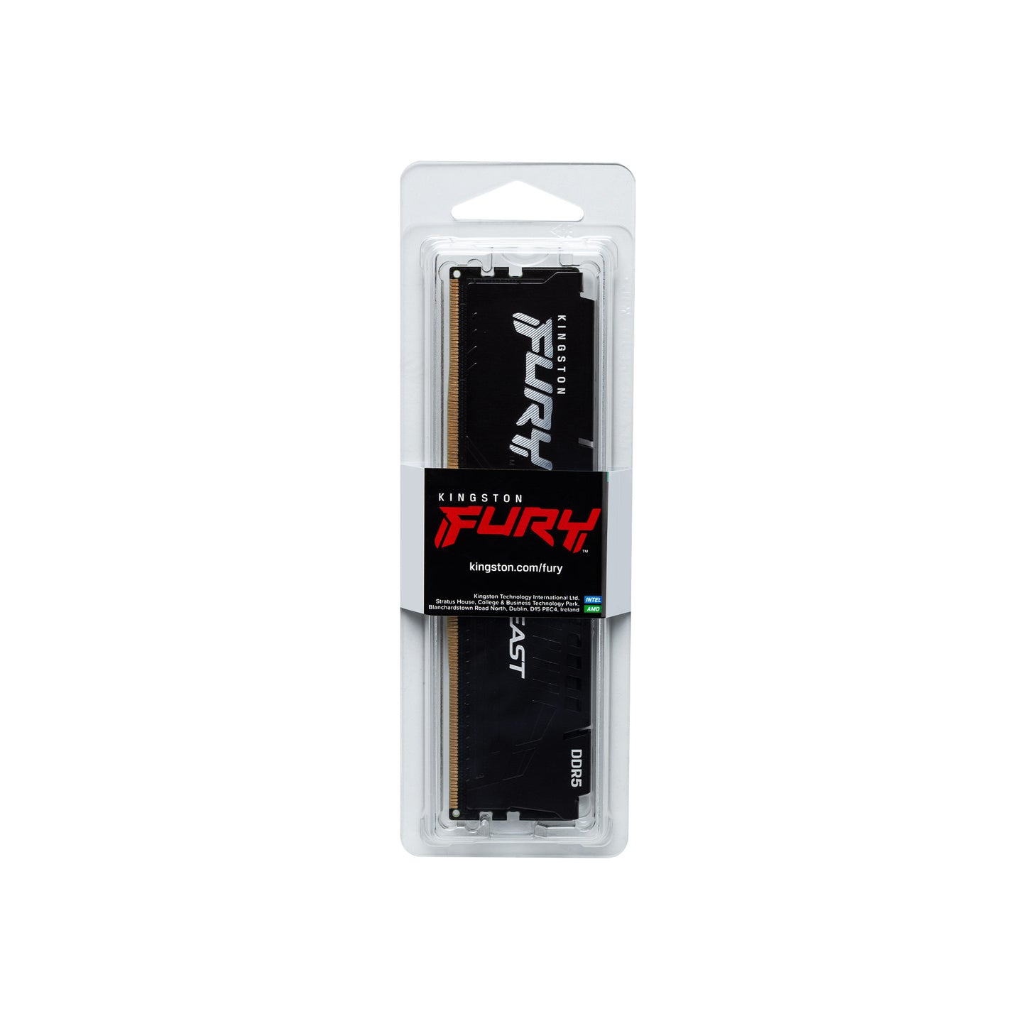 Kingston Fury Beast RAM-geheugen, DDR5, 8GB, 5600Mhz KF556C40BB-8