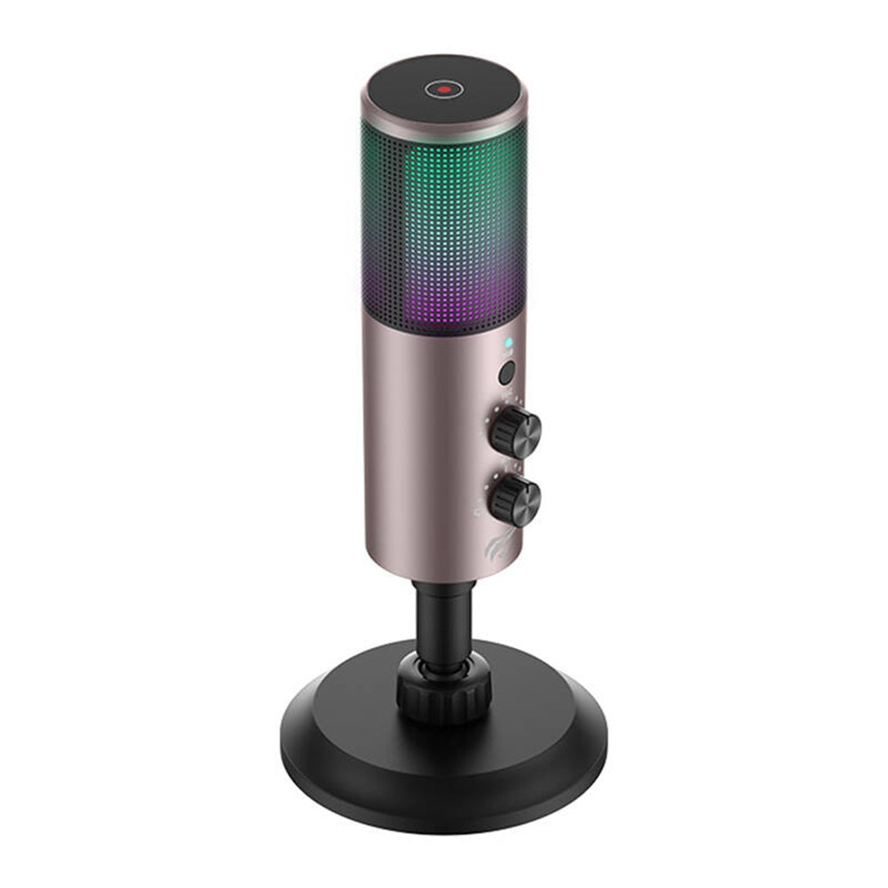 Gaming Microfoon HAVIT GK61, RGB, USB-C, Gri