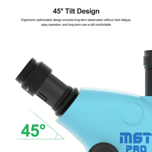 Relife RL-M6T Pro-B11 Microscoop, Zwart