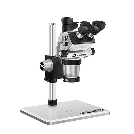 Microscoop Sunshine M8T Ultra, Zilver