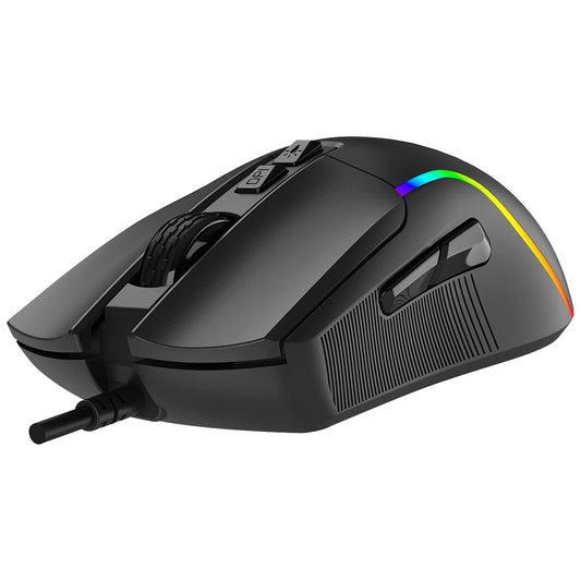 Gaming Muis Bedraad USB Proove Assembler, RGB, 12400DPI, Zwart CMAS00000101