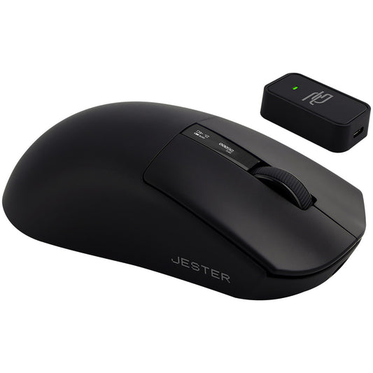 Draadloze Gaming Muis Proove Jester, 800DPI - 26000DPI, OLED-display, Zwart WMJS00022001