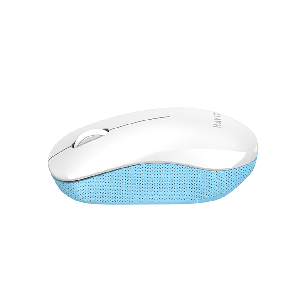 Draadloze Muis HAVIT MS66GT, 1200DPI, Wit Blauw