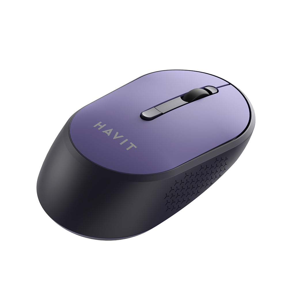Draadloze Muis HAVIT MS78GT, 1200DPI - 3200DPI, Paars
