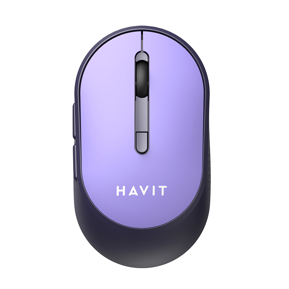 Draadloze Muis HAVIT MS78GT, 1200DPI - 3200DPI, Paars