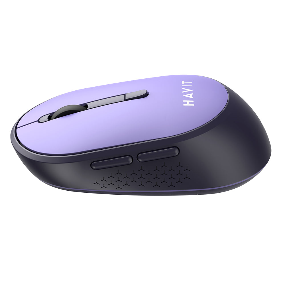 Draadloze Muis HAVIT MS78GT, 1200DPI - 3200DPI, Paars