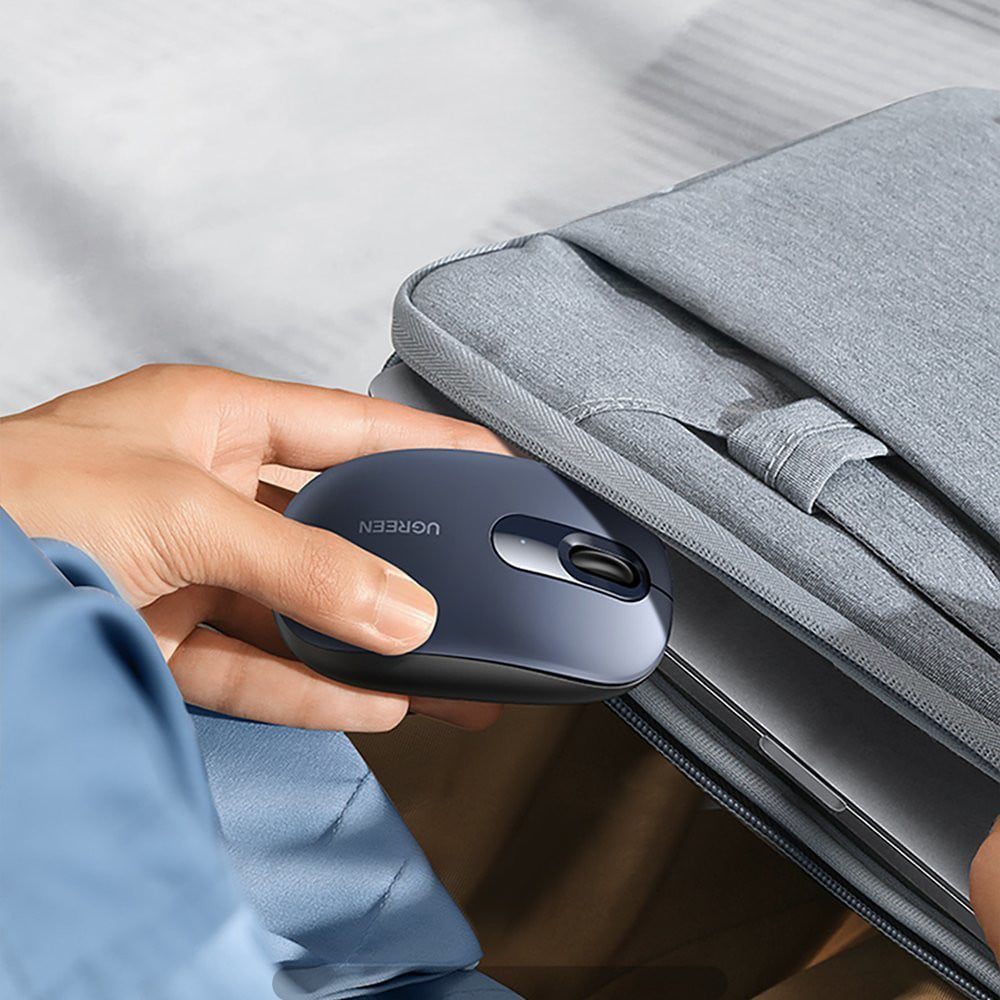 Draadloze Muis UGREEN MU105, 2400DPI, Marineblauw