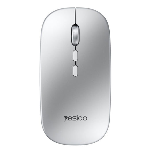 Draadloze Muis Yesido KB15, 800DPI - 1600DPI, Zilver