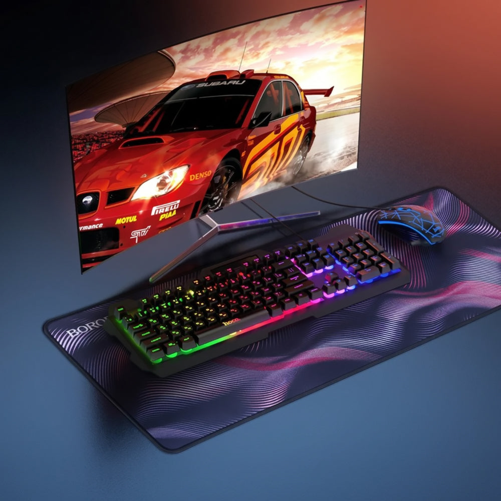 MousePad Borofone BG12 Illustrious, 800mm x 300mm, Multicolor