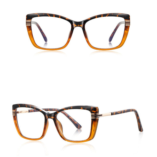 Dames Computerbril Techsuit 2273, Anti-Blauwlicht, Bruin