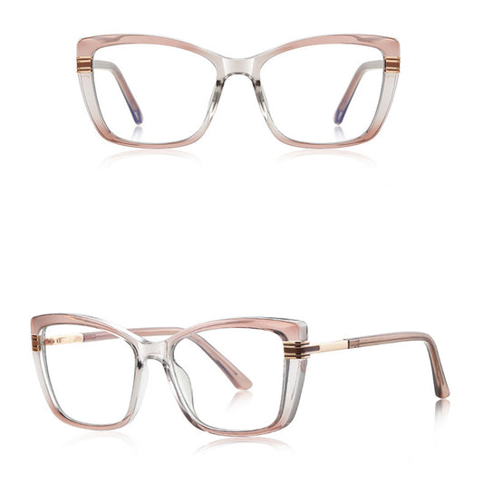 Dames Computerbril Techsuit 2273, Anti-Blauwlicht, Lichtbruin