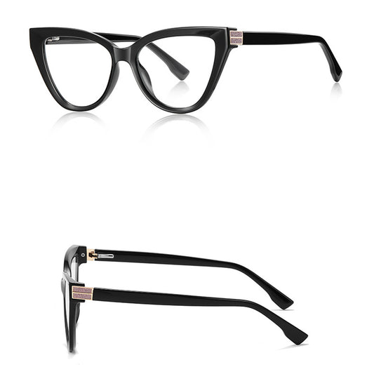 Dames Computerbril Techsuit 2279, Anti-Blauwlicht, Zwart