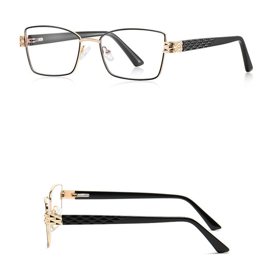 Dames Computerbril Techsuit 3171, Anti-Blauwlicht, Zwart