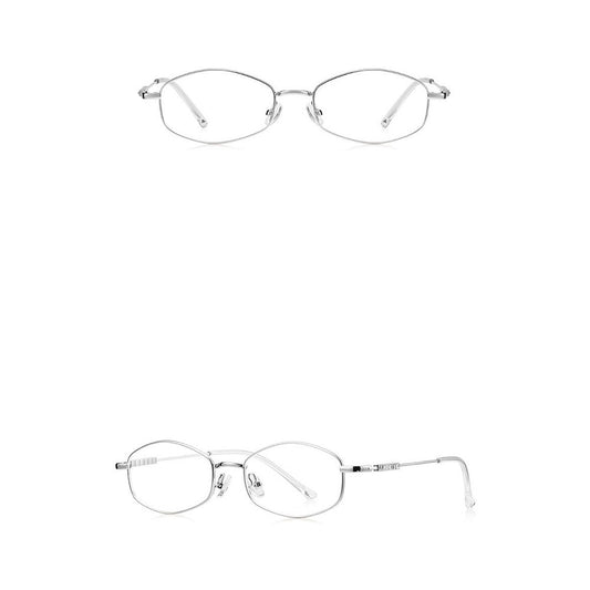 Dames Computerbril Techsuit LS501, Anti-Blauw Licht, Zilver
