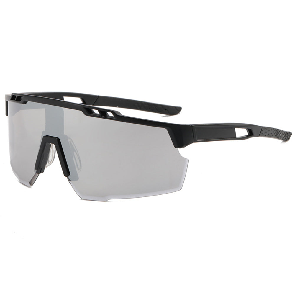 Unisex Fietsbril Techsuit 9963, Zwart Grijs