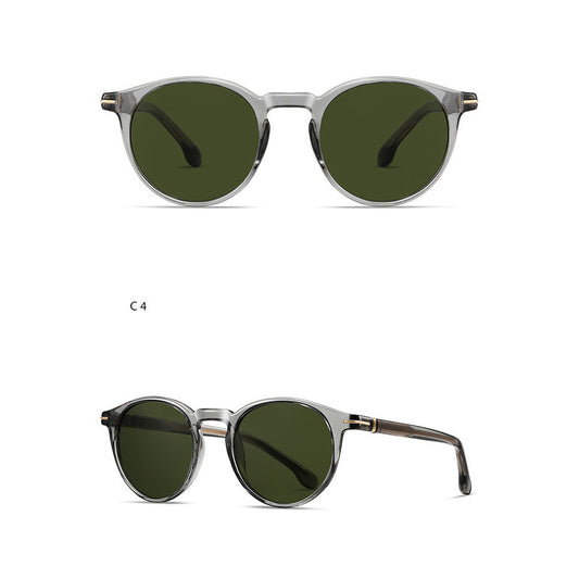 Herenzonnebril Techsuit 31235, Gepolariseerd, Groen
