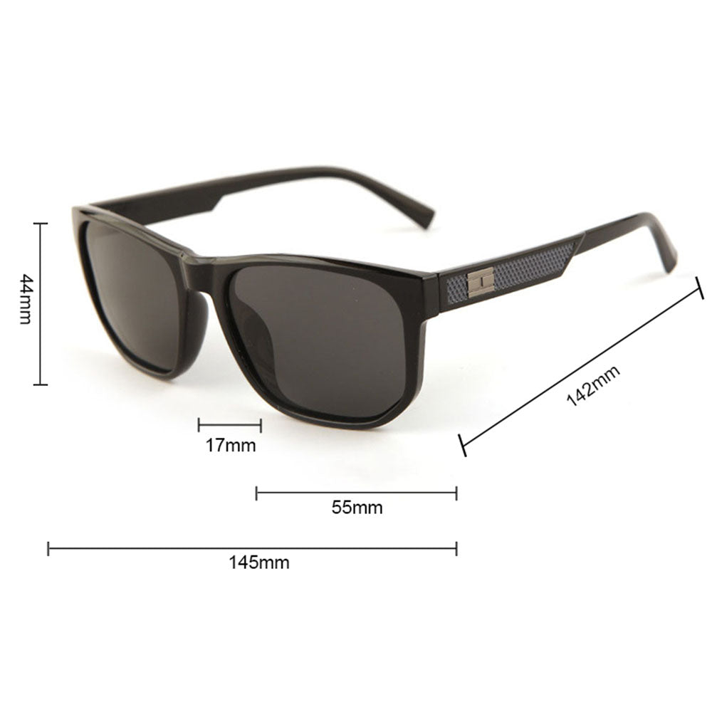 Herenzonnebril Techsuit 8502, Gepolariseerd, UV-bescherming, Grijs