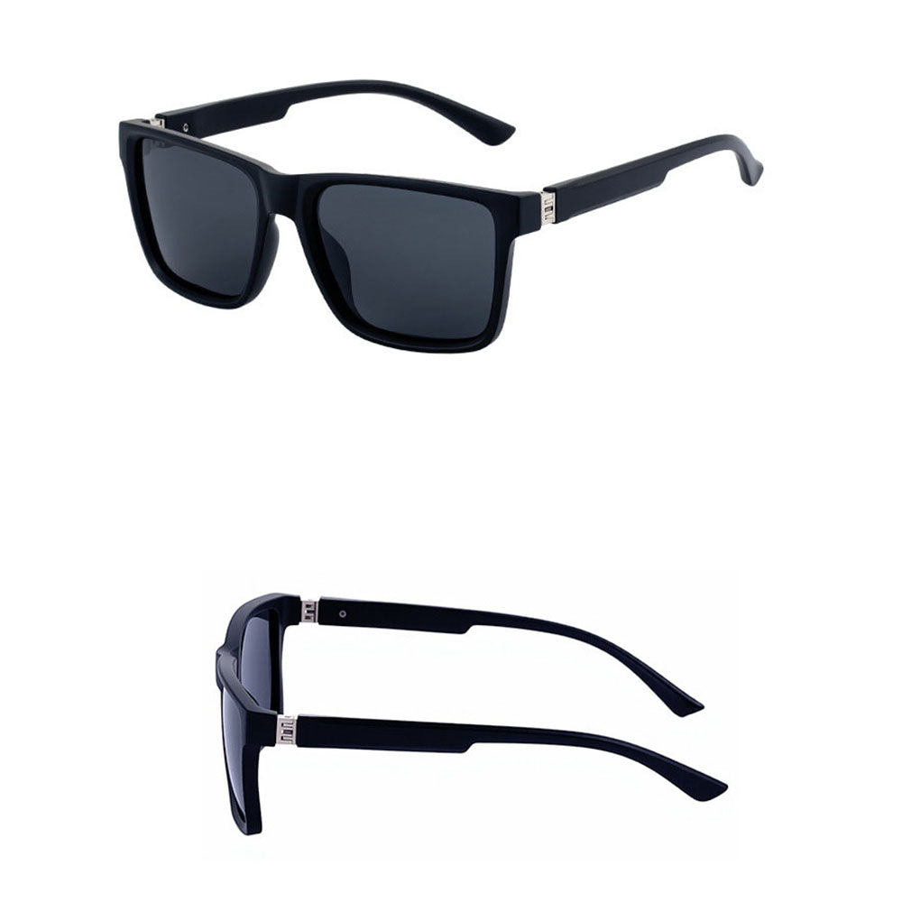 Herenzonnebril Techsuit 8506, Gepolariseerd, UV-bescherming, Mat Zwart