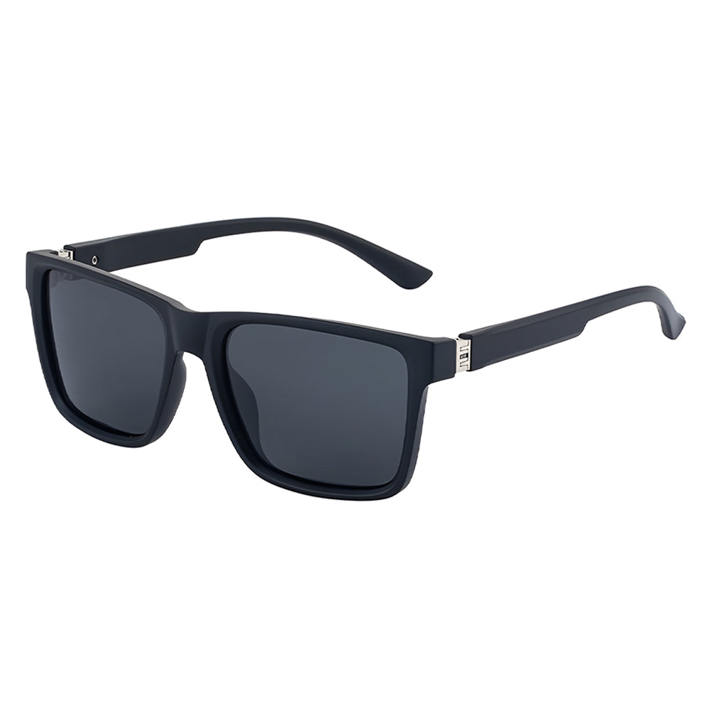 Herenzonnebril Techsuit 8506, Gepolariseerd, UV-bescherming, Mat Zwart