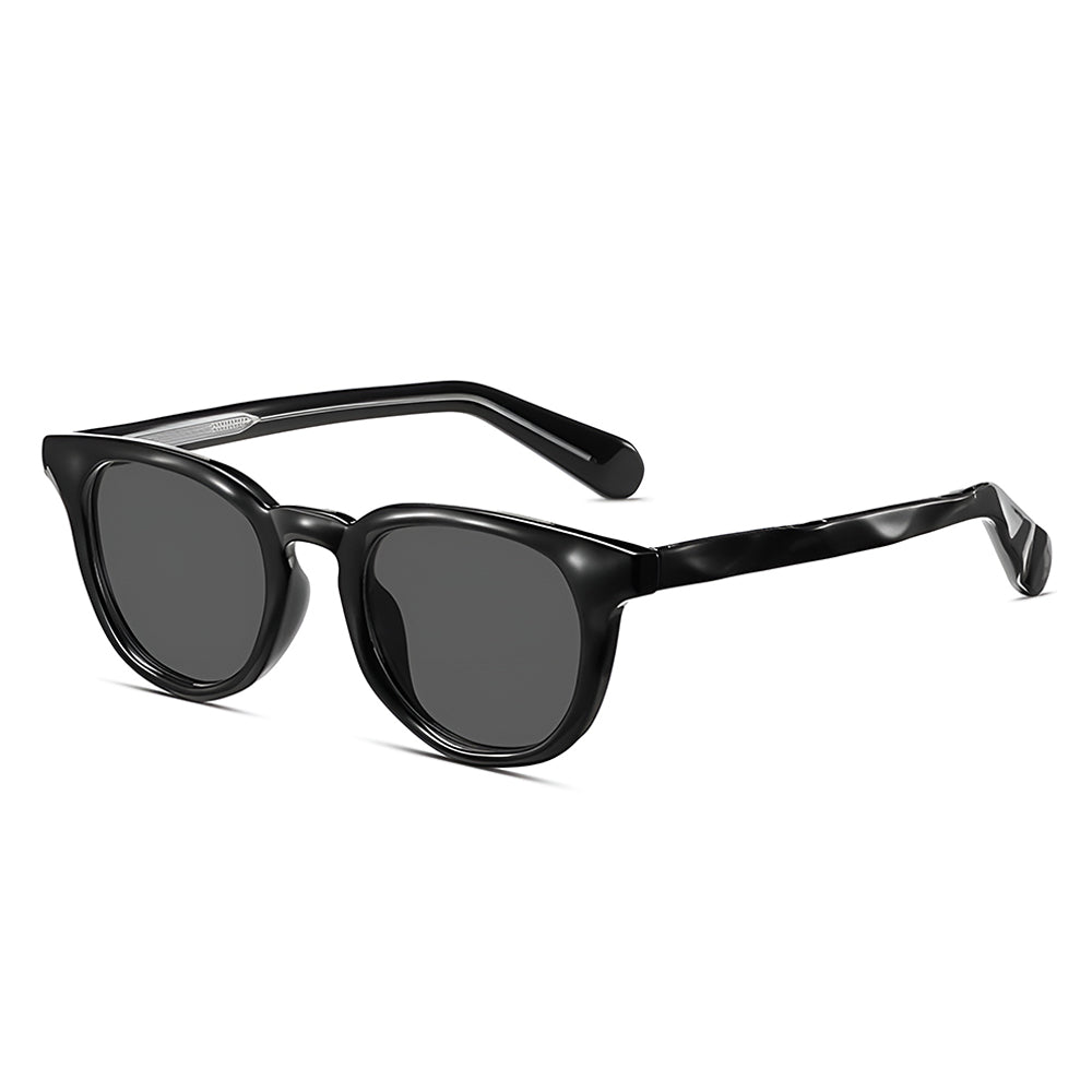 Heren Zonnebril Techsuit 8663, Gepolariseerd, UV-bescherming, Zwart