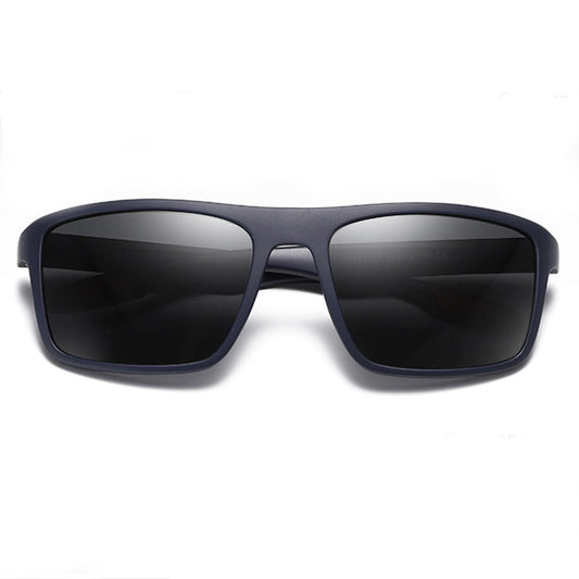 Herenzonnebril Techsuit TR90 (MM101), Gepolariseerd, UV-bescherming, Blauw Rood