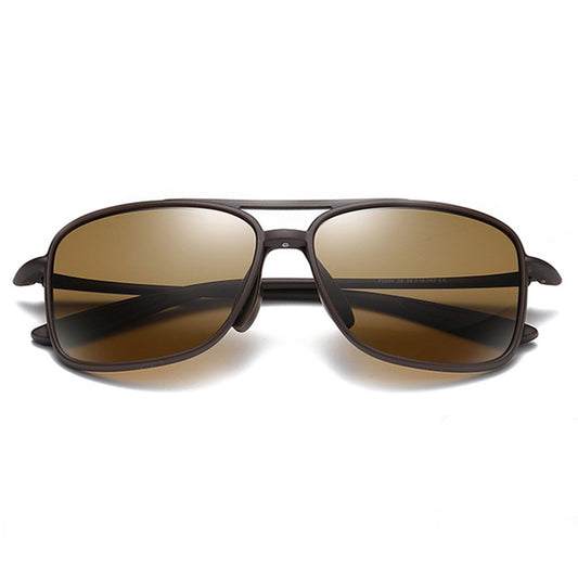 Herenzonnebril Techsuit MM99, Gepolariseerd, UV-bescherming, Bruin