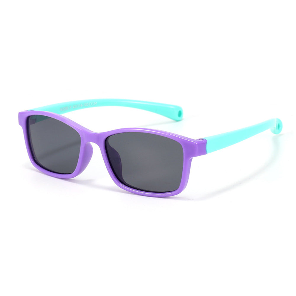 Techsuit 8260-C34 Baby Zonnebril, Gepolariseerd, Paars Turkoois