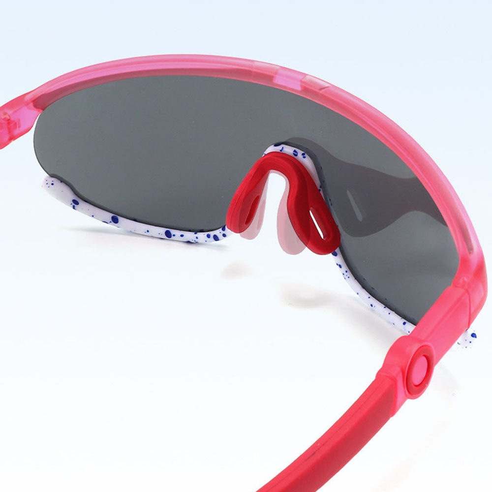 Techsuit 2025 Kinderzonnebril, Gepolariseerd, UV-bescherming, Roze