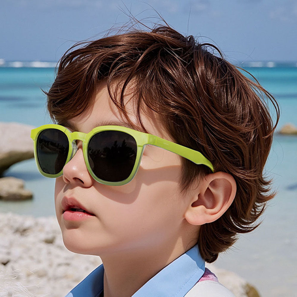 Techsuit 691 Kinderzonnebril, Gepolariseerd, UV-bescherming, Roze