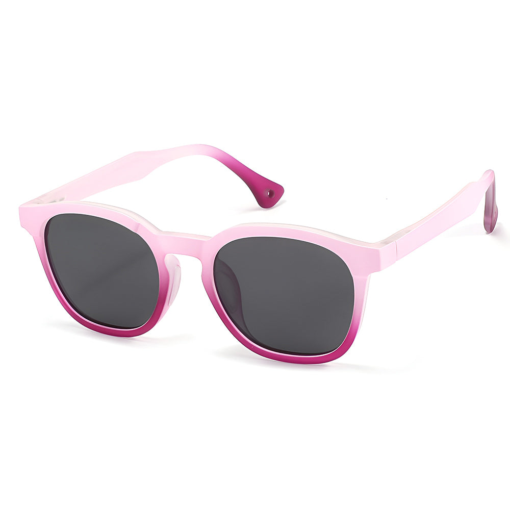 Techsuit 691 Kinderzonnebril, Gepolariseerd, UV-bescherming, Roze