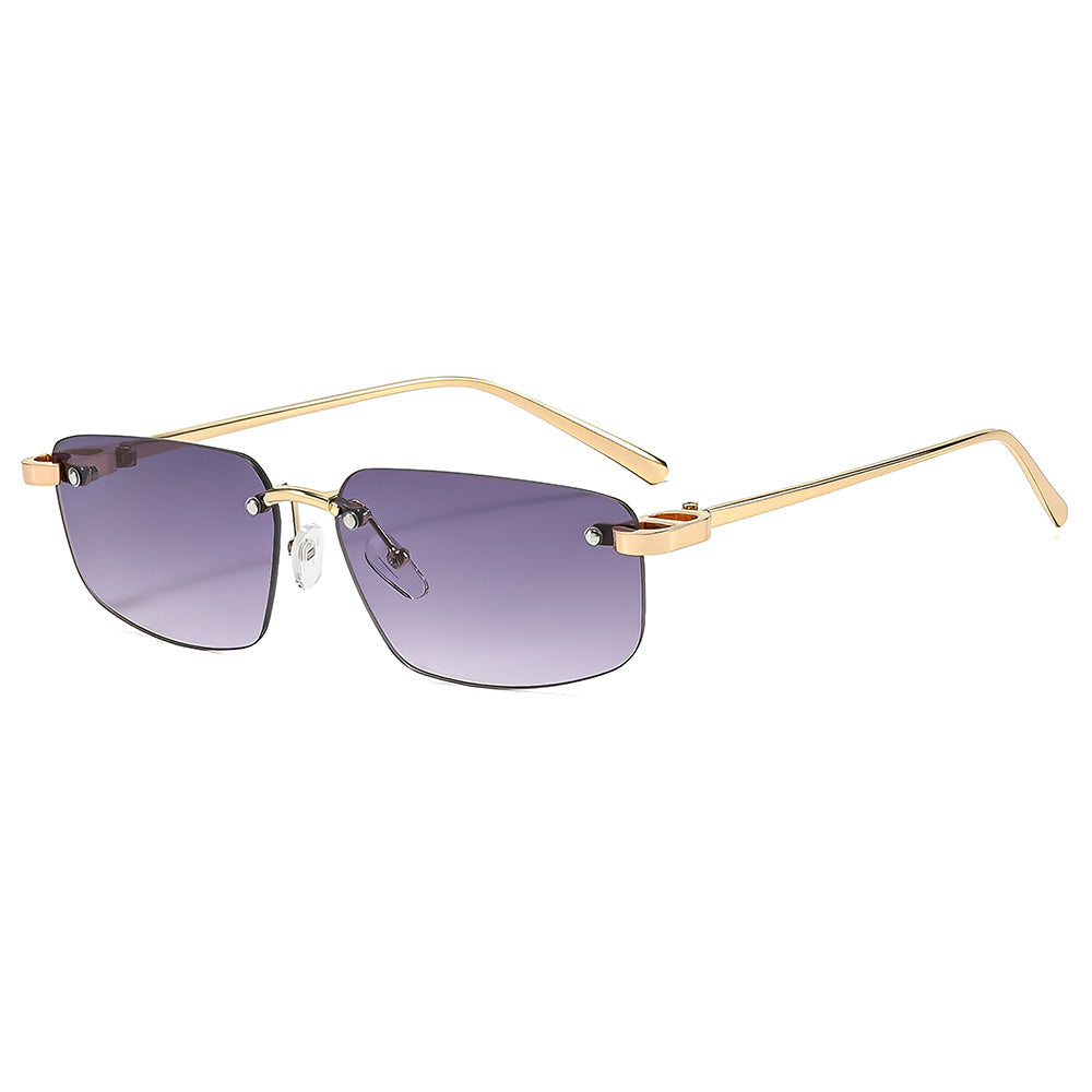 Unisex Techsuit Zonnebril S098, Goud Paars